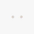 Aretes Flower Cluster 0.23 CTW Diamante de Laboratorio Oro 14K